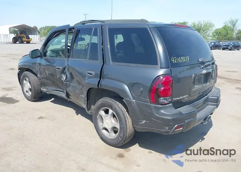 2007 Chevrolet Trailblazer Ls из США, поврежденный, VIN 1GNDS13S272240140